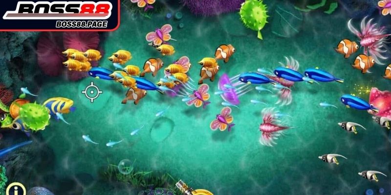 Tận dụng đàn cá nhỏ để kích hoạt combo thưởng