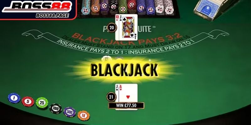 Cách chơi Blackjack Boss8 online cơ bản
