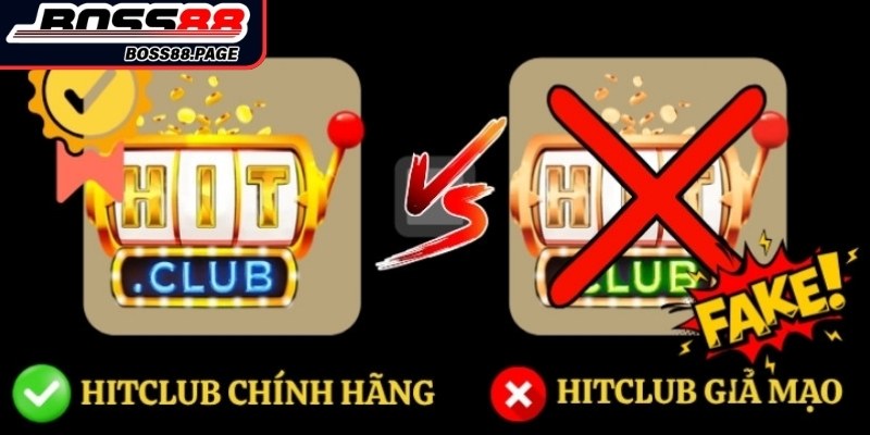 Link giả Hitclub thường có tên miền bất thường